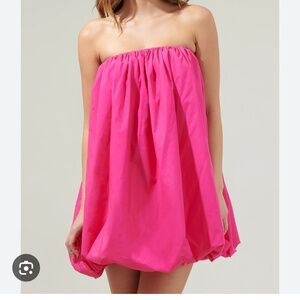 Cute pink bubble dress